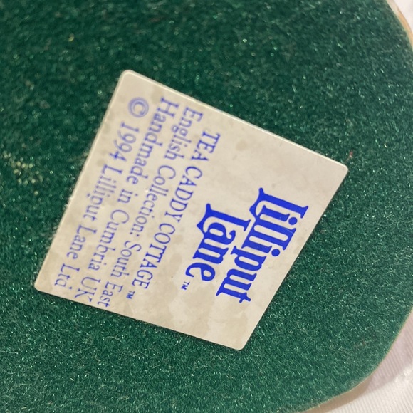 LILLIPUT LANE TEA CADDY COTTAGE . - Picture 6 of 8